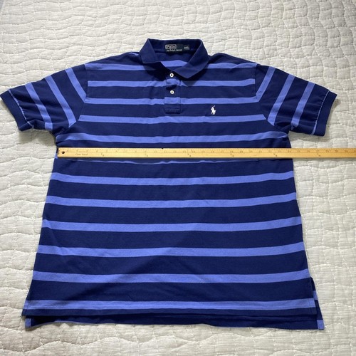 Polo Ralph Lauren Shirt Mens 2XL Striped Short Sleeve Polo Classic Fit - Bild 8 von 10
