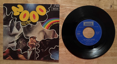 45 7'' FRENCH SP THE ROLLING STONES 2000 LIGHT YEARS FROM HOME