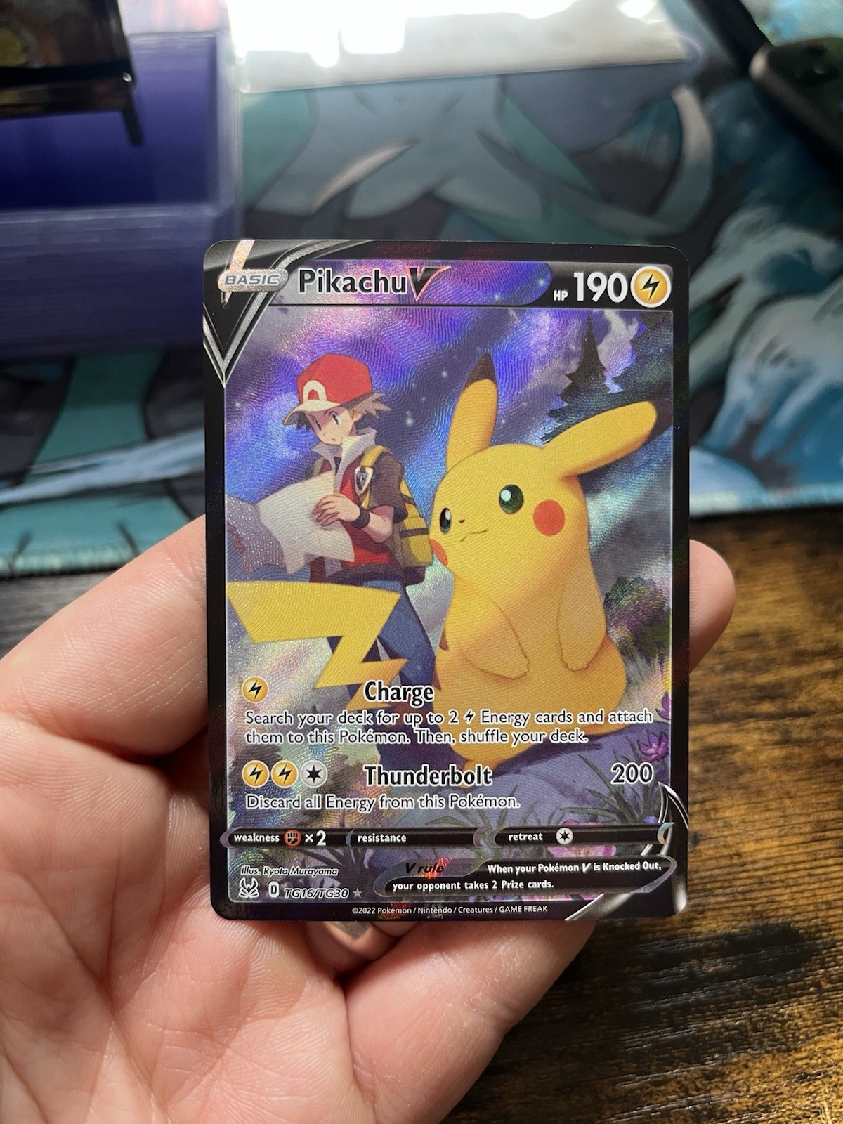 Pikachu V トレーディングカード Pokemon Trading Card Game Lost Origin Single Card Ultra Rare