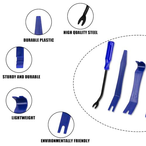 5PCS Automotive Trim Removal Tool Kit, Automotive Interior Removal Tool, Door - Picture 2 of 5