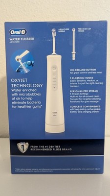Oral-B Water Flosser Advanced Cordless Portable Oral Irrigator Sealed In Box