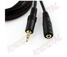 Cavo Audio Jack 3.5mm prolunga M/F 10mt, Maschio Femmina 10 metri jack 3.5 mm