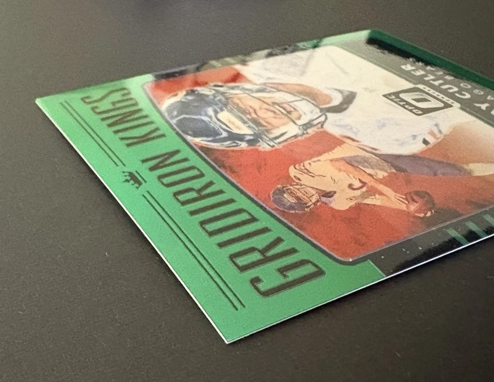 Donruss Optic Gridiron Kings 2016 verde #35 Jay Cutler 1/5 Chicago Bears Foto 3 de 4