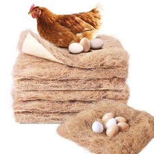 Laying Hen Nesting Pads, Premium Bedding for Chicken Nesting Box, Chicken Coo...