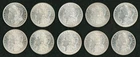 1921-P Morgan Dollars Lot of 20 Higher Grade Cleaned