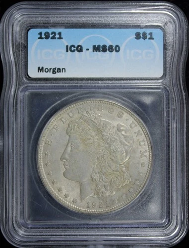 1921 MORGAN DOLLAR ICG MS60 (2532110)