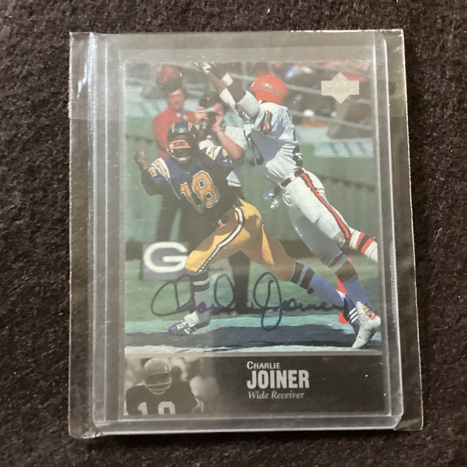 1997 Upper Deck NFL Legends - Autographs Charlie Joiner #AL-41 (AU)