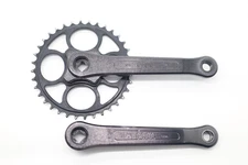 Paul Components Crankset 175mm Royal Flush Chainring 36T Black Thin Teeth
