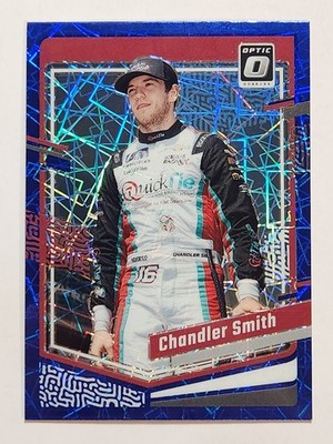 2024 Panini Donruss Optic NASCAR Racing #55 Chandler Smith Blue Velocity Prizm