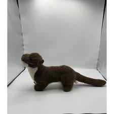 1955 K&M International Otter Plush Stuffed Animal  ( missing ear)