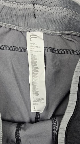 Fabletics The Fundamental Shorts Mens Small Black Ambient Noise Athletic - Picture 2 of 8
