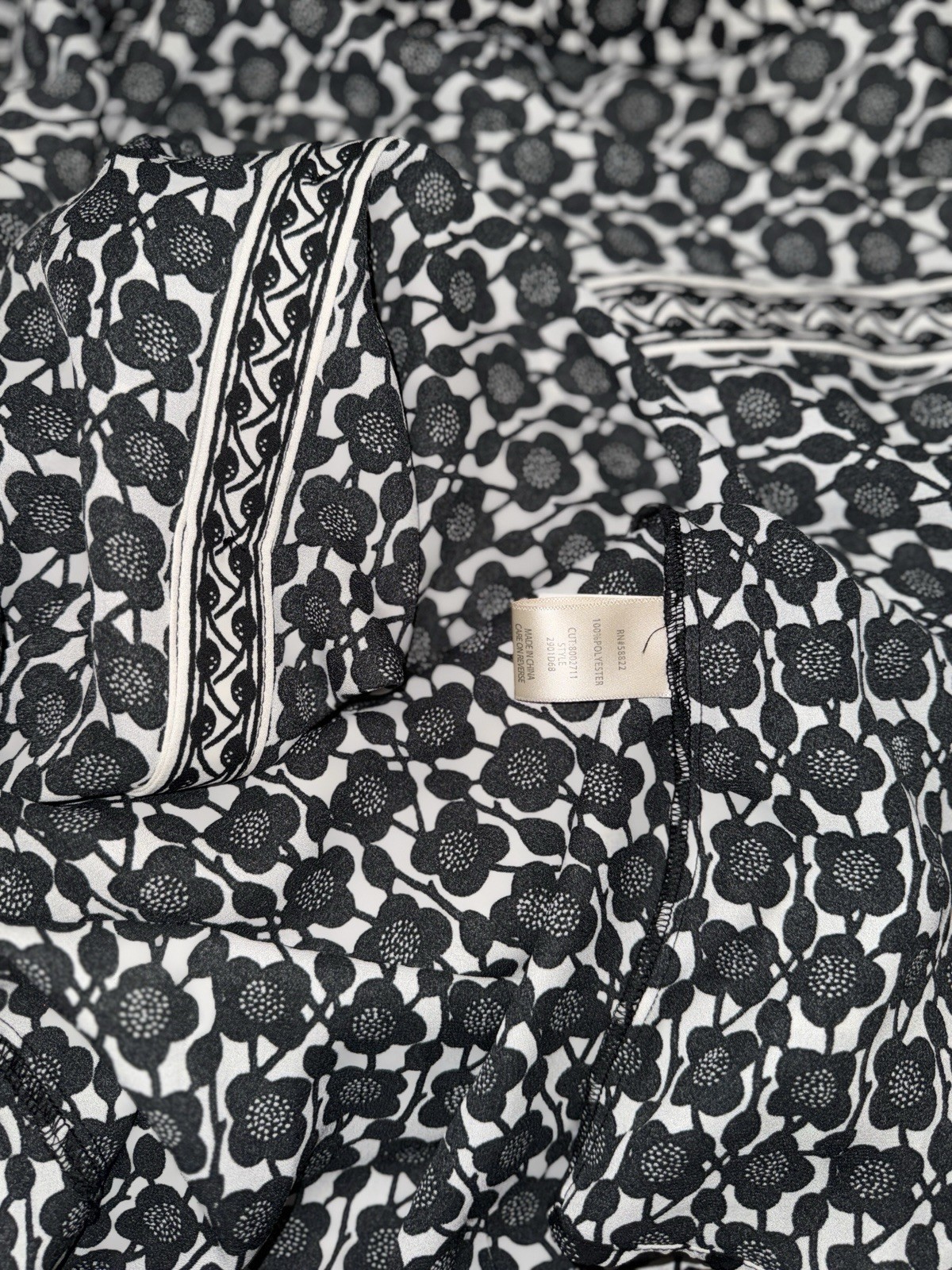 Max Studio Button Down Collared Shift Dress Size M - image 6