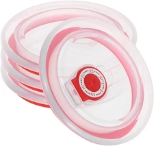 Silicone Bowl Covers Leak-Proof Bowl Lid Sealing Bowl Lid Keep Fresh Microwave O