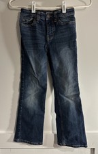 Cat And Jack Size 7 Bootcut Boys Jeans With Adjustable Waistband Stretch
