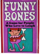 Vintage Funny Bones Family Party Card Game Complete 1968 NICE