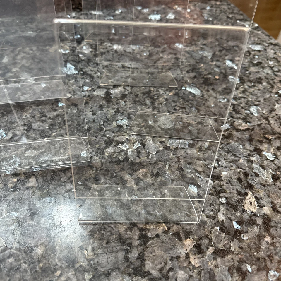 Juego de 12 marcos de fotos de mesa transparentes Mainstays 4 X 6 Foto 2 de 3