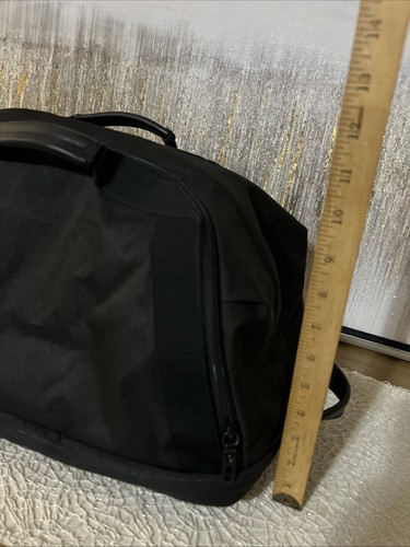 Tumi Tahoe Ward Rucksack Laptoptasche Nylon Lederbesatz schwarz sechseckig zwei Wege - Bild 14 von 24