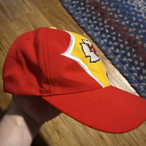 Kansas City Chiefs Starter NFL Pro Line Diamond Adjustable Hat Vintage 90s - Picture 5 of 8