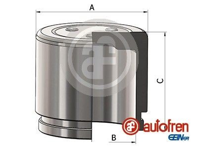 BRAKE CALIPER PISTON PAIR AUTOFREN SEINSA D025765 2PCS P FOR RENAULT KOLEOS II - Picture 2 of 5