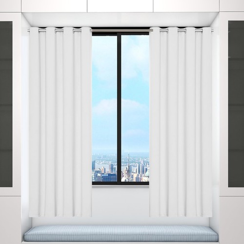 Dehome Light Blocking Curtain Cafe Curtain UV Protection Insulation Energy 734 - 第 5/8 張圖片