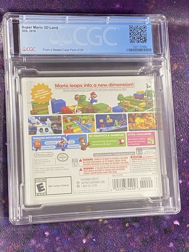 Super Mario 3D Land - Nintendo Selects - 3DS - CGC Graded 9.9 A++ Sealed MINT - Picture 4 of 4