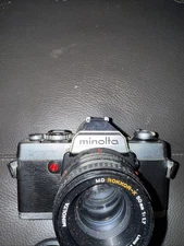 Minolta XG-7 35mm Film Camera + Minolta MD Rokkor 50mm f /1.7