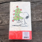 Peanuts Snoopy Christmas Holiday Guest Napkins Luncheon Beverage Christmas Tree — photo 3