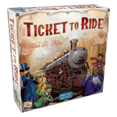 Days of Wonder   Ticket to Ride Board Game   Ages 8+   For 2 to 5 Players   Aver - Photo 1/4