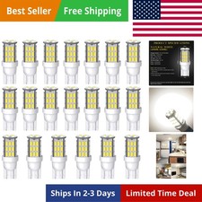 T10 921 194 168 LED Bulbs Natural White 20-Packs, Super Bright 3014 42-SMD LE...