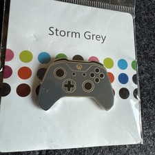 Xbox Design Labs Storm Grey Controller Enamel Pin 2015