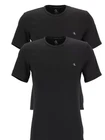 CALVIN KLEIN 2Pack Crew Neck T-Shirts Black/Black Size Uk Medium RRP £39 #GG2