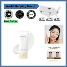 Lightweight Korean Sunscreen with SPF 50 - No Cast, Hydrating  Makeup Friendly