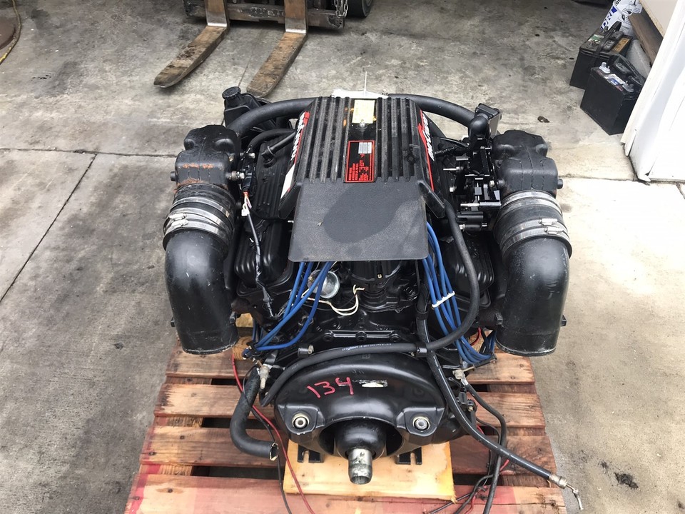 Moteur Bateau Mercury Marine Mercruiser 5.7L 350 V8 GM – 1994, Occasion