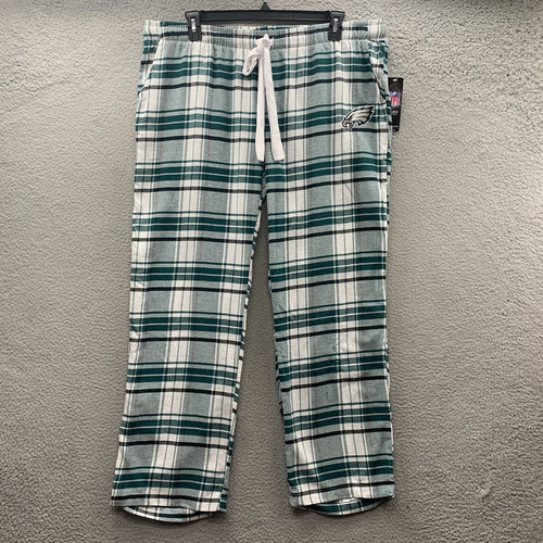 Philadelphia Eagles NFL Team Apparel Damen 2XL kariert Nachtwäsche Pyjamahose - Bild 1 von 13