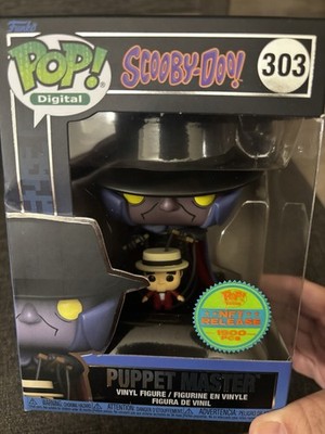 Funko Pop Digital Scooby-Doobpuppet Master Vinyl Figure  1900 Pcs