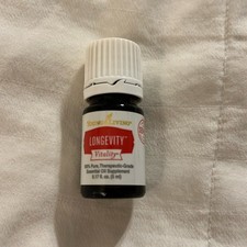 Young Living YL Longevity Vitality 5 ml 0.17 fl oz NEW Unopened Essential Oil