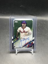 2021 Topps Chrome Jojo Romero Philadelphia Phillies Auto Card RA-JR