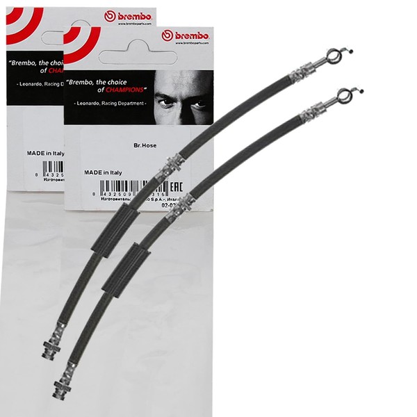 2X Brembo BremsschlÄUche Vorne Beidseitig Passend FÜR Mazda 323 Premacy-image