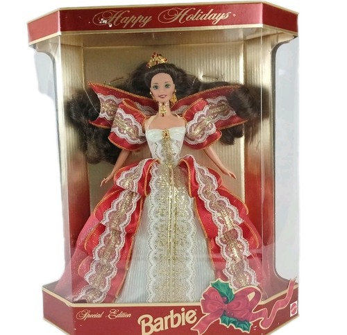 1997 Hallmark Keepsake Happy Holidays Special Edition Barbie Doll Mattel 17832