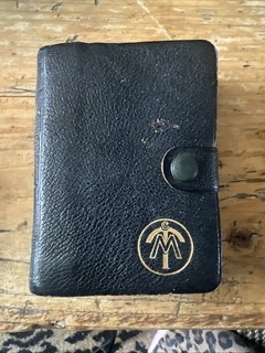 McCreath Taylor And Co Pack Of Playing Cards In Leather Case Gilt Trim Antique