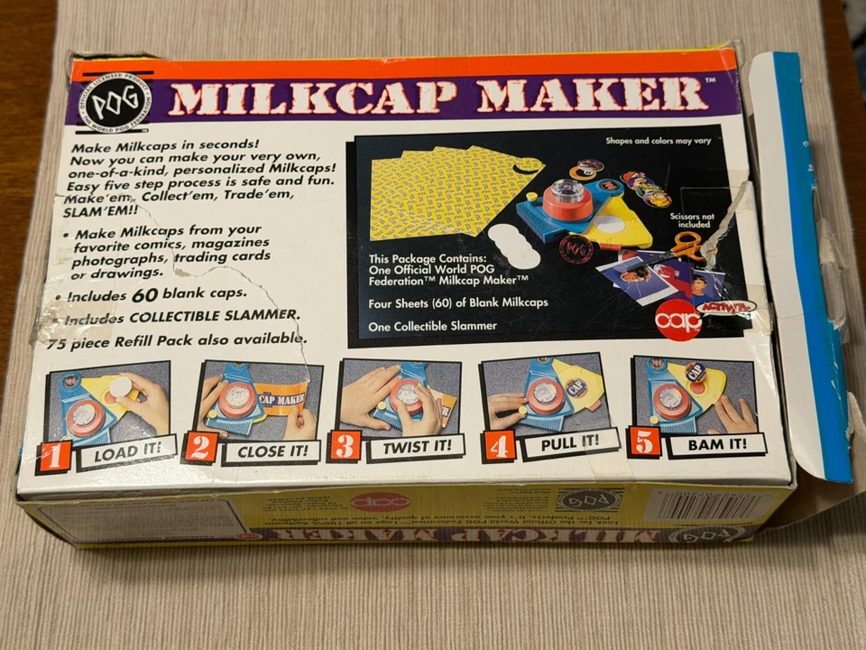POG Milkcap Maker Machine With Original Box & Instructions - Image 3 of 4