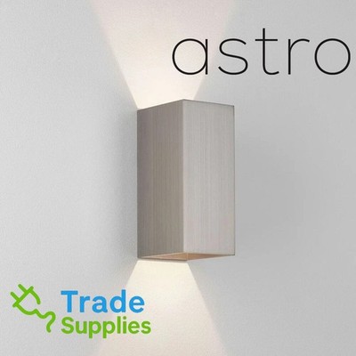 Astro 11,6W LED Up Down Wandmontage Deko Modern Leuchte Matt Nickel 2700K