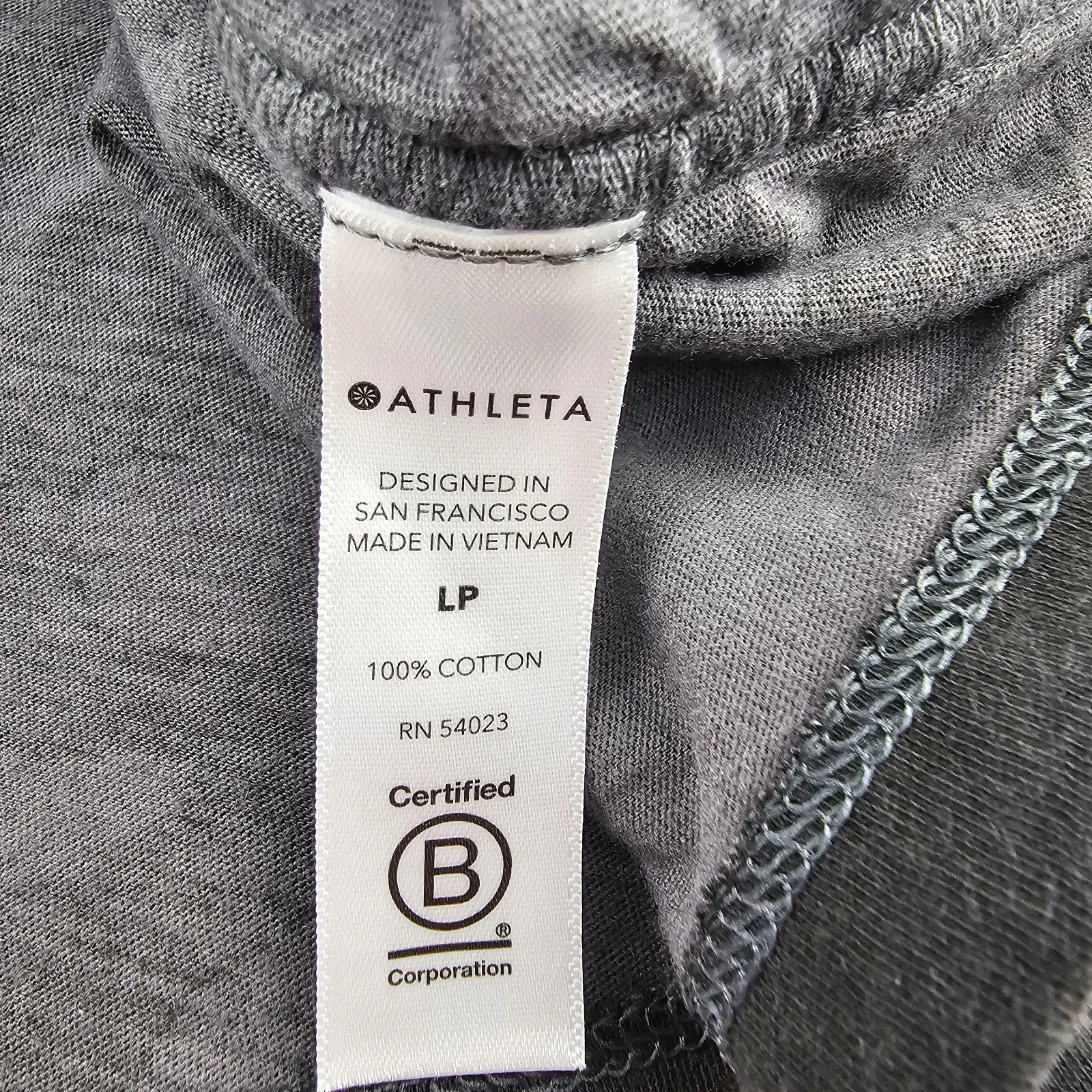 athleta cotton pullover camo shirt