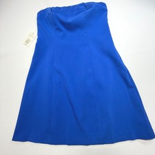 A New Day Strapless Blue A-Line Dress – Size 8 – Royal Blue NWT