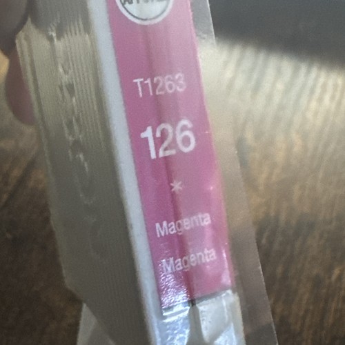 Epson 126 DURA Bright Ultra 126 Ink 2-Magenta T1263, 2-Yellow T1264 Great Lot - 第 6/6 張圖片