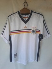 Vintage Germany Home Football Shirt Mens Large adidas Soccer 1998 Made n England