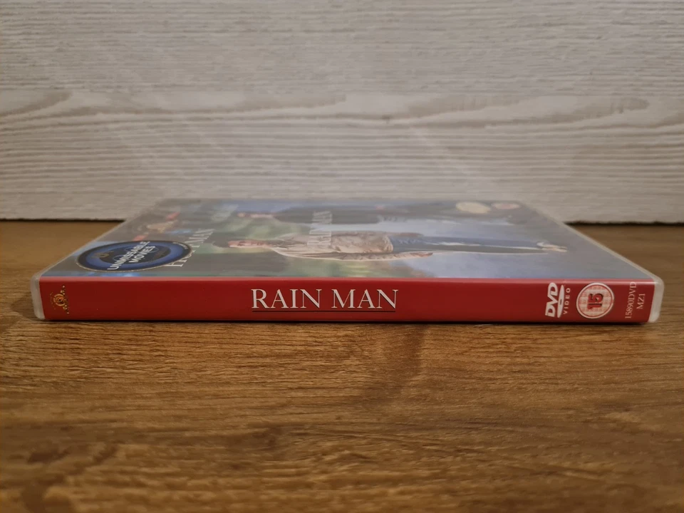 Rain Man (DVD, 1988) Tom Cruise & Dustin Hoffman [Region 2] [UK] Cert 15 - Image 3 of 4