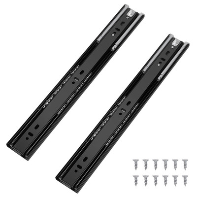 Probrico 5 Pairs 22 Inch Soft Close Drawer Slides Ball Bearing Full Extension