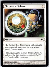 Chromatic Sphere 151 C Mirrodin Magic the Gathering MTG LP