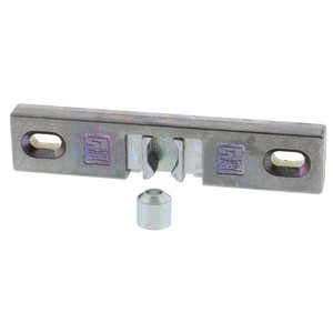 SI Siegenia Schnäpper 380 Türschnäpper A0380 mit Hülse silber 284575 90x19x11 mm